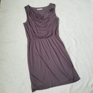 Super Soft Cowl Neck Blouson Dress